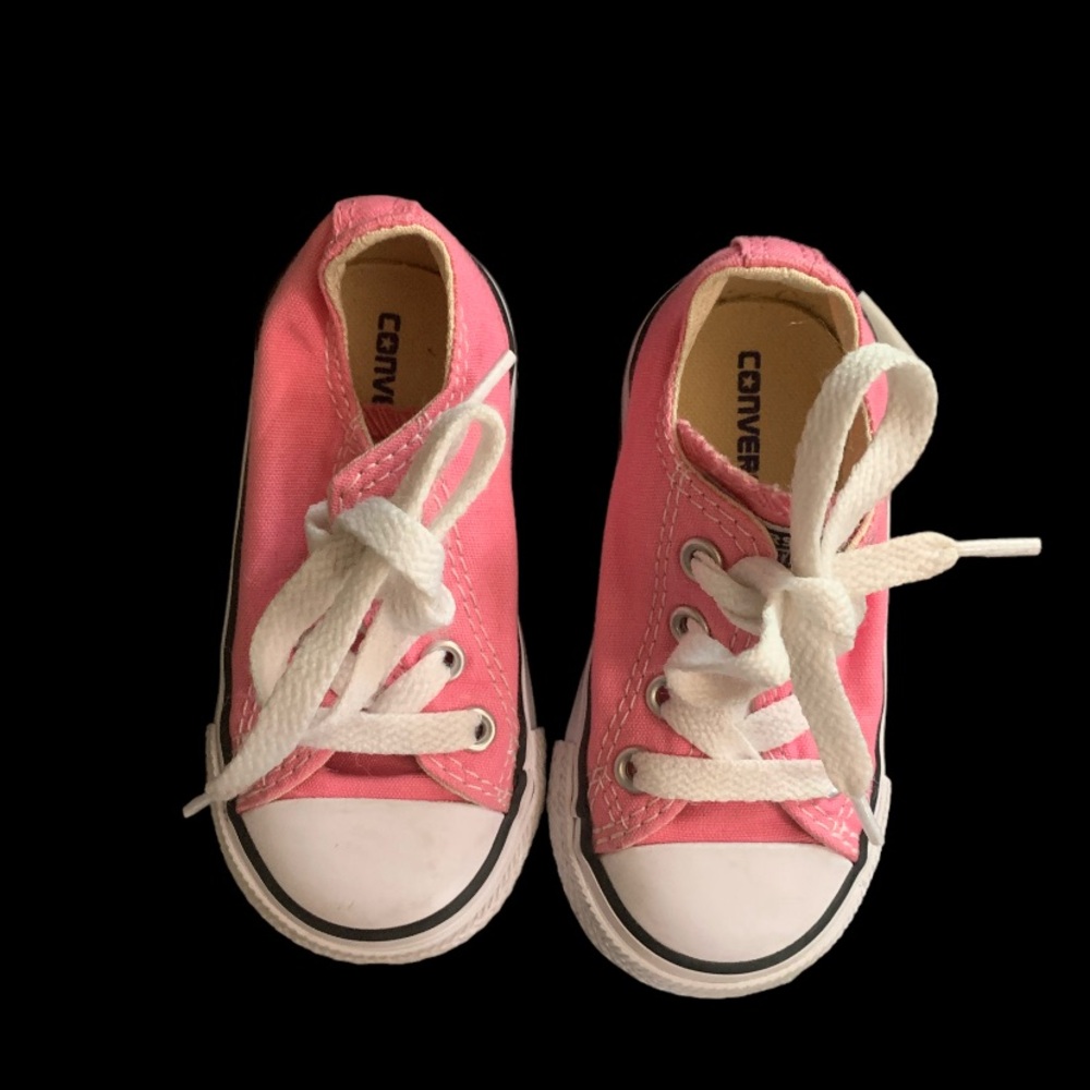 Little Girls Pink Converses